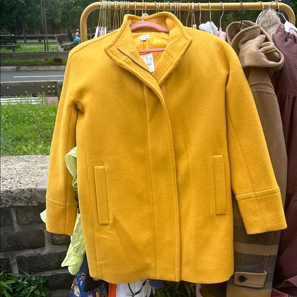 J. Crew Mustard Wool Jacket